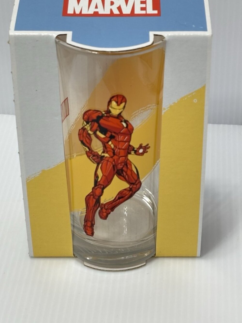 Marvel Avengers Iron Man Drinking Glass Tumbler Cup 10.2 oz 290ml Boxed New